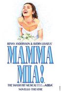 Affiche Mamma Mia the Musical au Novello Theatre